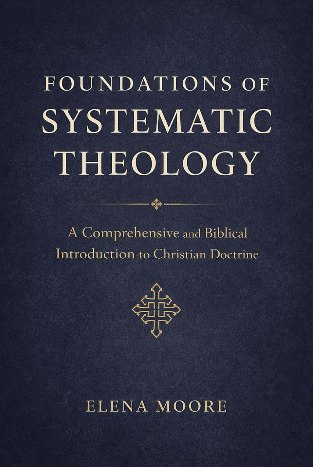 Foundations of Systematic Theology: A Comprehensive and Biblical Introduction to Christian Doctrine