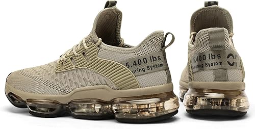 Miniatura 5 de Zapatos deportivos para hombre con amortiguación de aire, ideales para correr, tenis, caminar, gimnasio y trotar