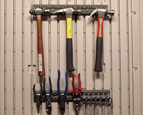 Vista 8 de Lifetime cobertizo de 8 x 7.5 pies, de almacenamiento, para exteriores