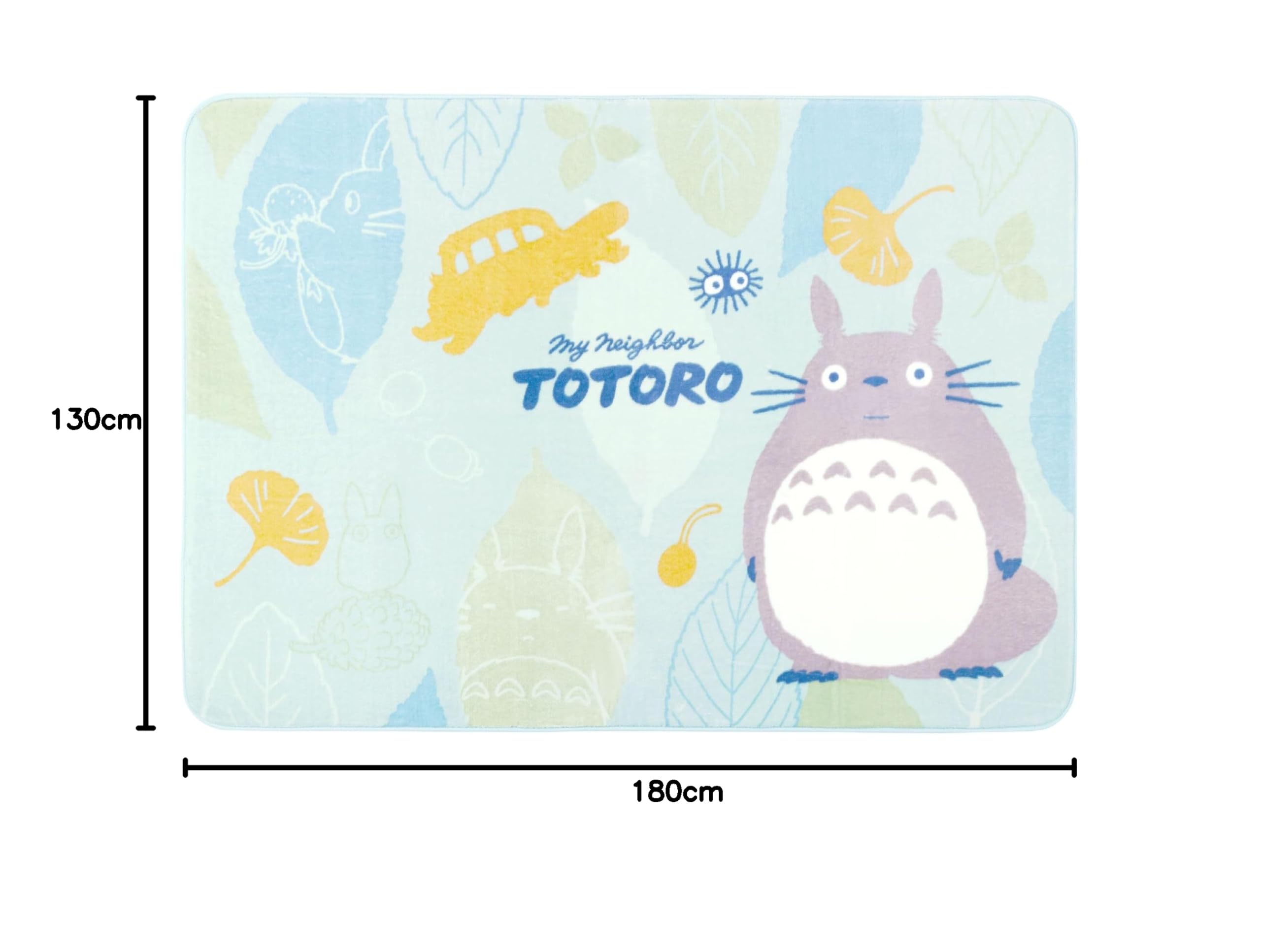Amazon｜センコー(Senko) となりのトトロ 森のパズル ラグマット 約130