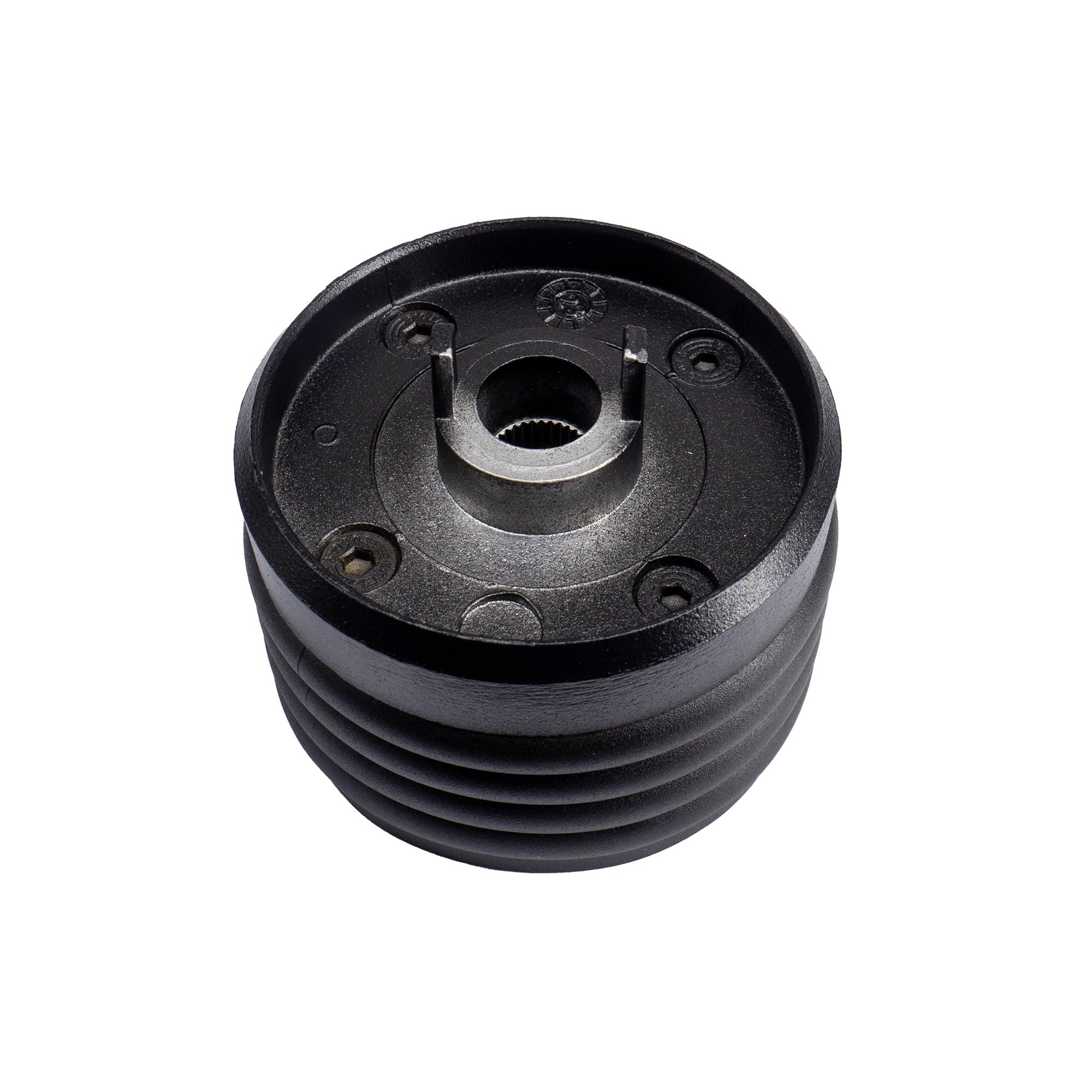 Simoni Racing Lenkradnabe kompatibel mit Landrover Defender/Discovery 1998-2001 (17,5mm - 36 Zahne), Schwarz