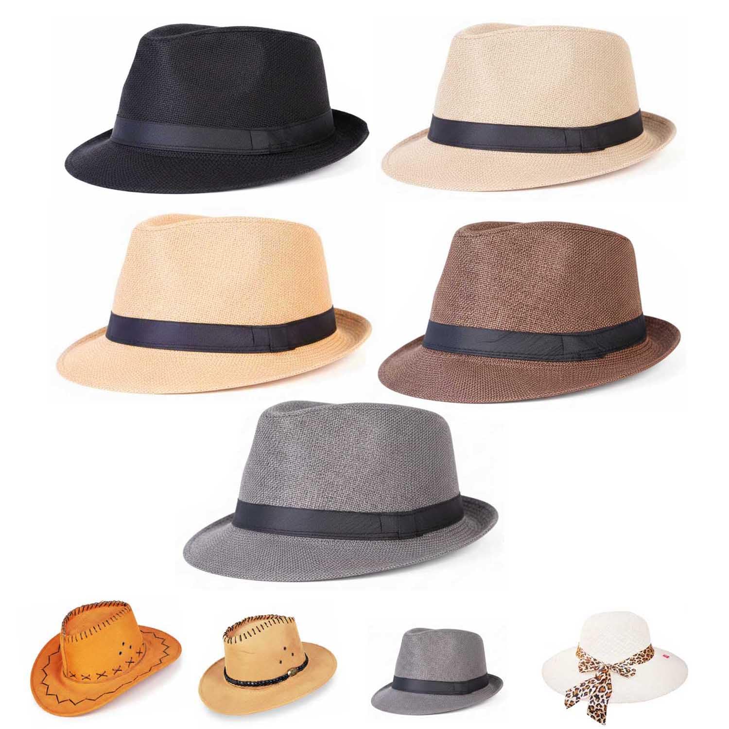 Sun Shade Hats for Men and Women | Multicolor | Free Size | Suitable for Sun Shade and Outdoor Travel-image-23