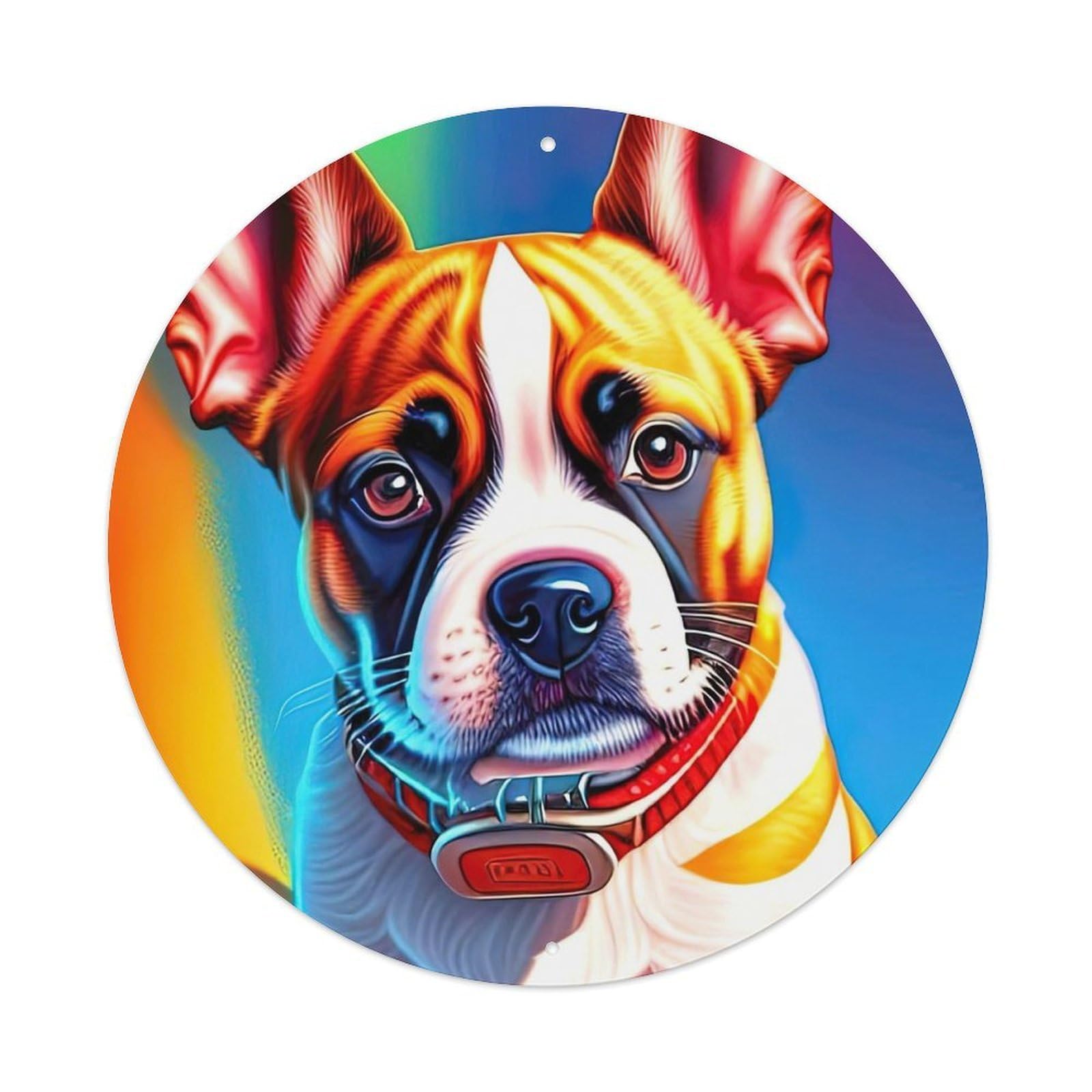 Animal Artwork Beagle Metal Tin Sign