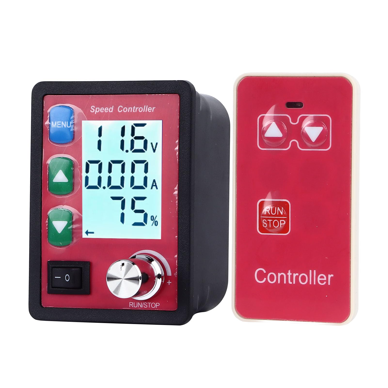 Controlador de velocidad de motor multifuncional con pantalla LCD