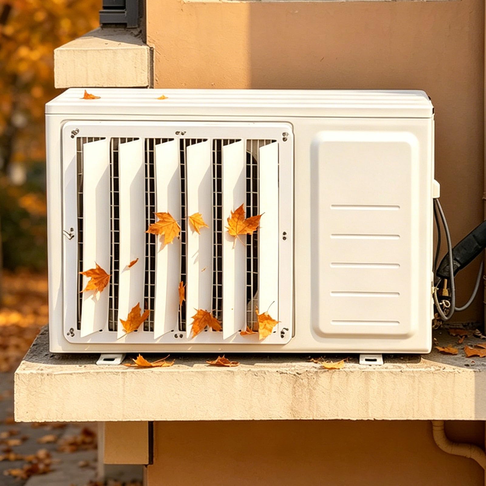Lyvqzpwlr Square Ac Wind Guide, Universal Outdoor Ac Deflector, Round, Multiple Sizes(,Diameter 50Cm)