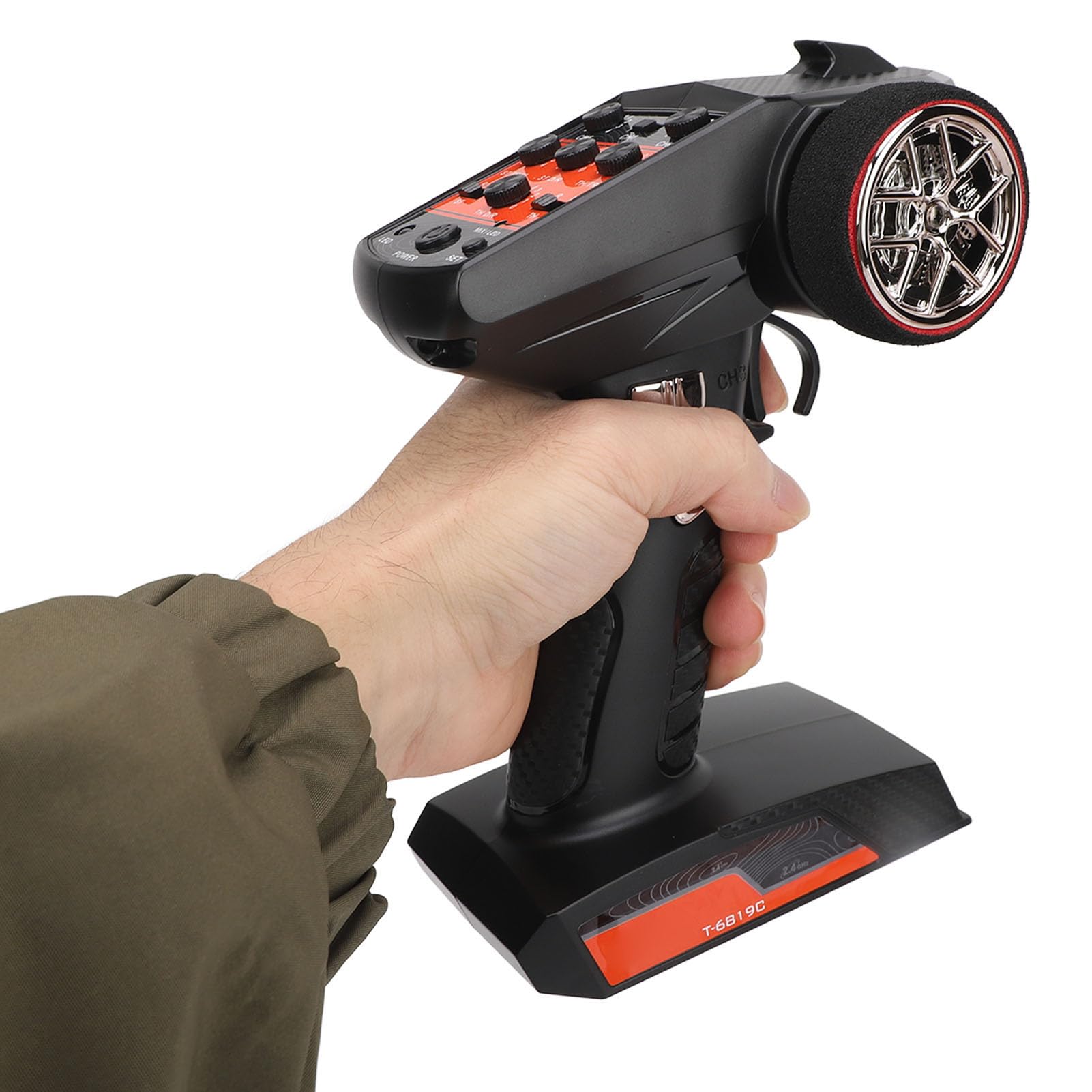 Kontroler Cheotime 2.4GHz RC, 7CH nadajnik radiowy Rezontrolowy RC System radiowy RC nadajnik zdalny Kontroler dla łodzi Crawlera RC