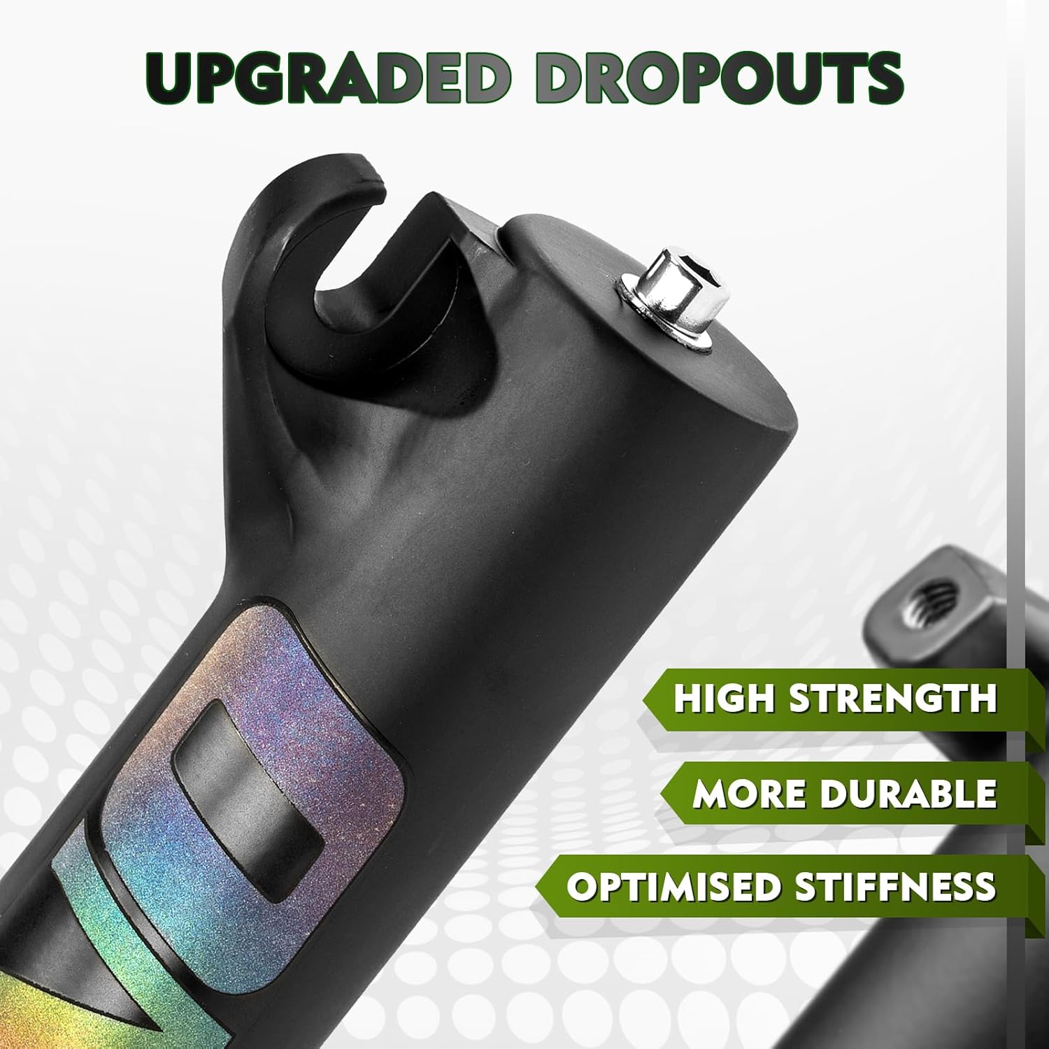 BUCKLOS YINO 24 inch MTB Air Suspension Fork 120mm Travel, QR 9mm/100 * 15mm Thru Axle Disc Brake, 1-1/8" Straight Tube Manual Lockout XC AM Ultralight Mountain Bike Front Forks
