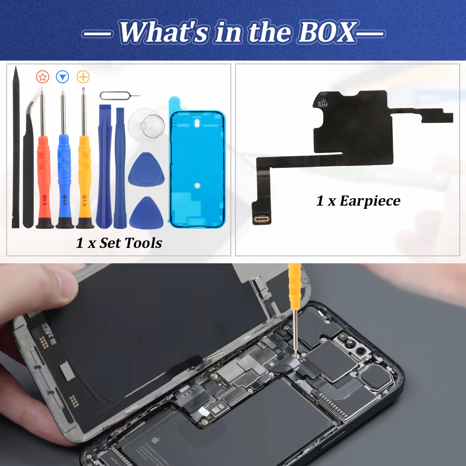 Amazon.co.jp: iPhone 15 Pro イヤースピーカー 交換用 iPhone 15 Pro