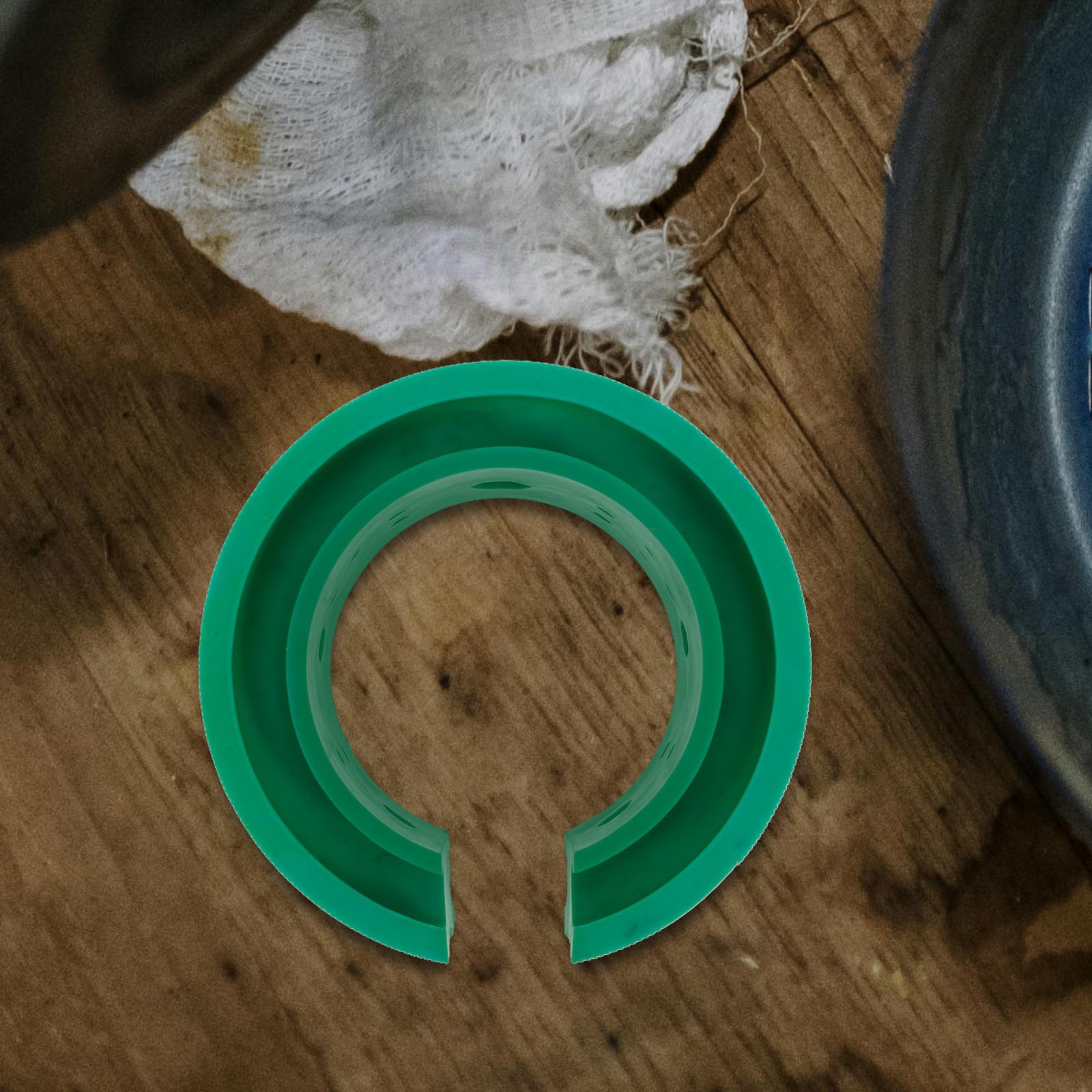 2 Piezas Amortiguador de Goma Verde para Coche 19 Orificios
