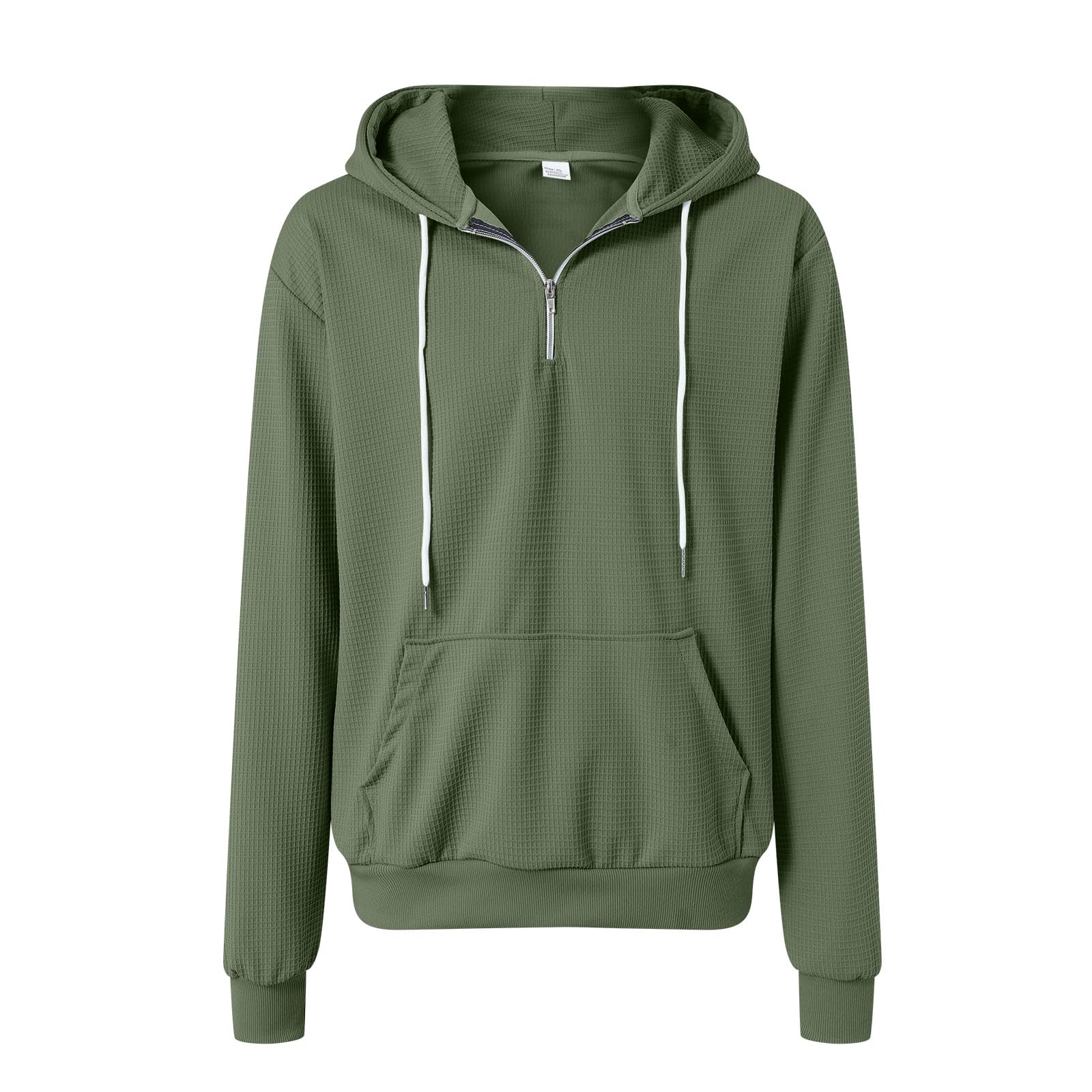 Genérico Hoodie Hombre Sudadera con Capucha Hombre Pullover Sin Cremallera​ Sudadera con Bolsillos Ligera Transpirable Cómodo Tejido Grueso para Estar En Casa Regalo