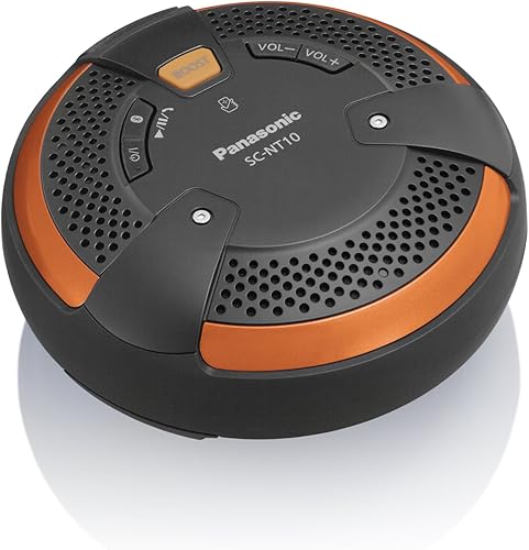 Miniatura 3 de Panasonic SC-NT10-D TOUGH BlueTooth Sistema de altavoces inalámbricos portátiles (naranjanegro)