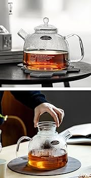 お茶サンプル Amazon｜ティーポット お茶セットガラスケトル直火バブル高温