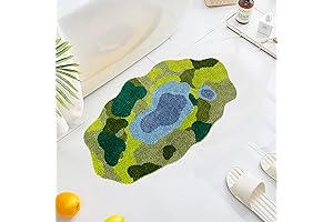 Moss Ukeler Rug: Bring Nature into Your Bathroom
