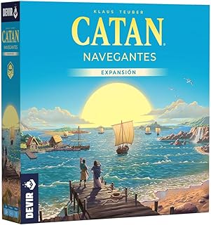 Comprar Devir - Catan: expansión Navegantes, Juego de Mesa Familiar, con Amigos, 10 años (BGNAVEGANTES)