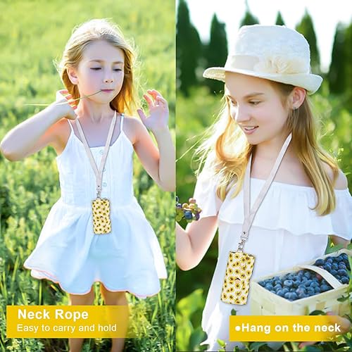 Miniatura 9 de MGZNMTY Estuche para inhalador de asma, funda de transporte y viaje compatible con práctico inhalador para adultos y niños (solo funda) (Macaron)