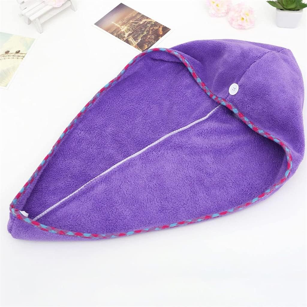 Shampoo and Dry Hair Cap Women's Absorbent and Quick-Drying Headscarf and Towel Shower