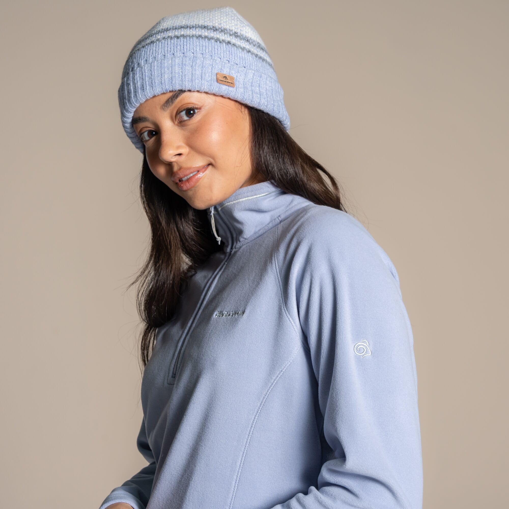Craghoppers Miska Vi Half Zip Craghoppers Miska Vi - Forro Polar con Media Cremallera para Mujer Mujer (Pack de 1)