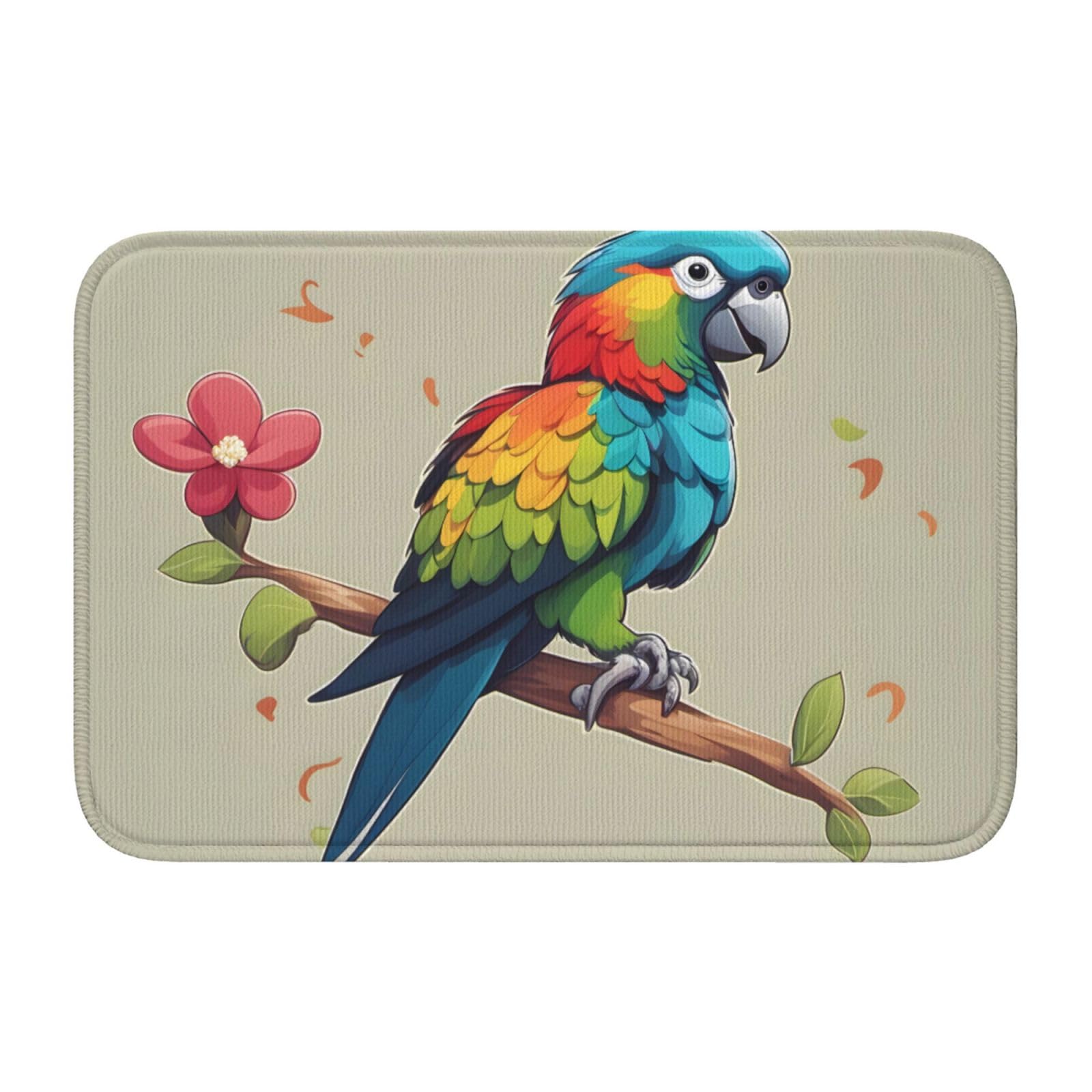 Tapis de sol 40 x 60 JKIEGOQ avec ourlet de protection pour l'entrée