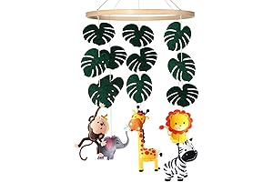 Woodland Adventure: Safari-Themed Crib Mobile