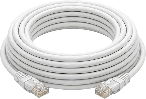 SILEXFIBER Silex Câble Ethernet RJ45 flexible Gigabit 1 Gbit/s Cat 6 LSZH 7 m po