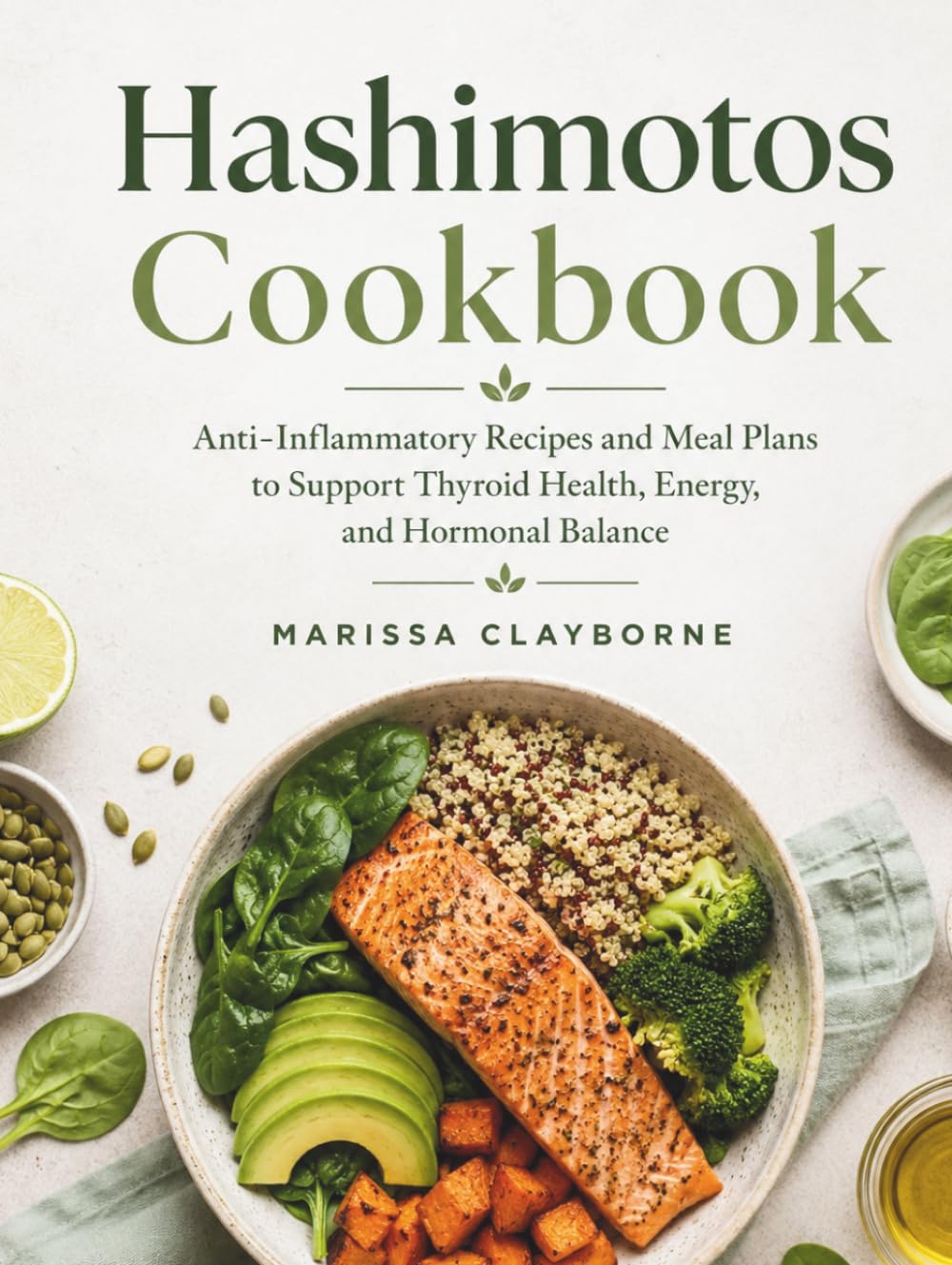 Hashimotos Cookbook: Anti-Inflammatory Recipes and Meal Plans to Support Thyroid Health, Energy, and Hormonal Balance
