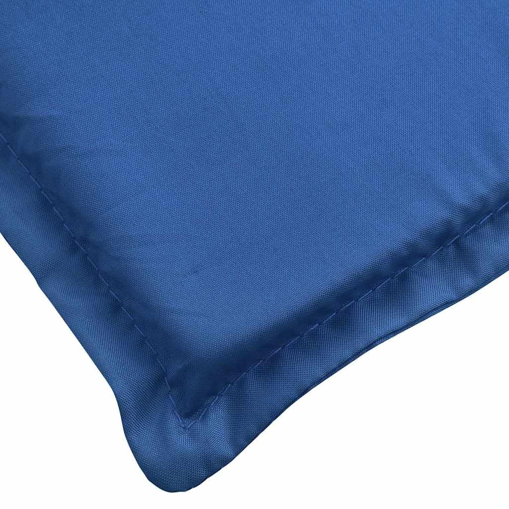 Cuscino per Lettino Prendisole 180x60x4 cm Blu Reale | Ideale per giardino, balcone e piscina. Imbottitura morbida e tessuto Oxford resistente per il relax all'aperto.