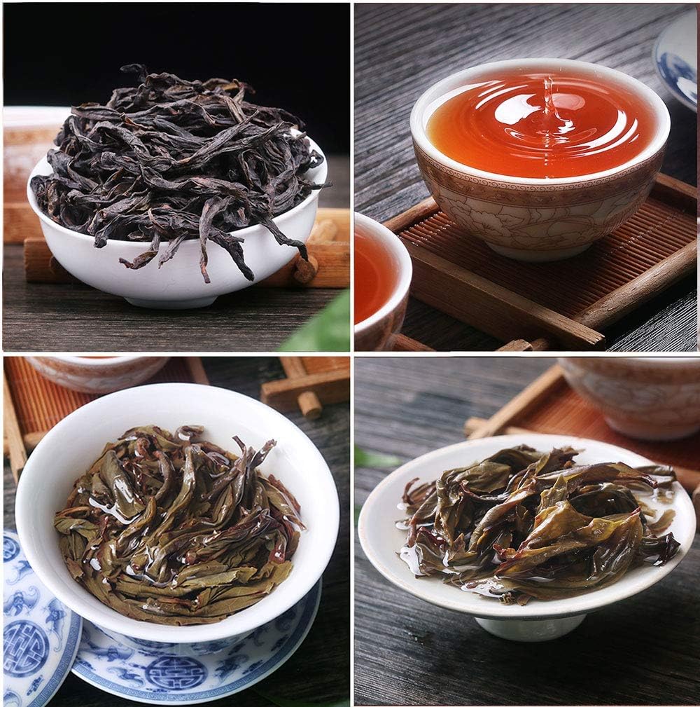 Luxtea® Chinese Top10 Famous Tea – Wuyi Da Hong Pao / Rock Tea / Big Red Robe / Dahongpao Oolong Black Tea – Grade AA