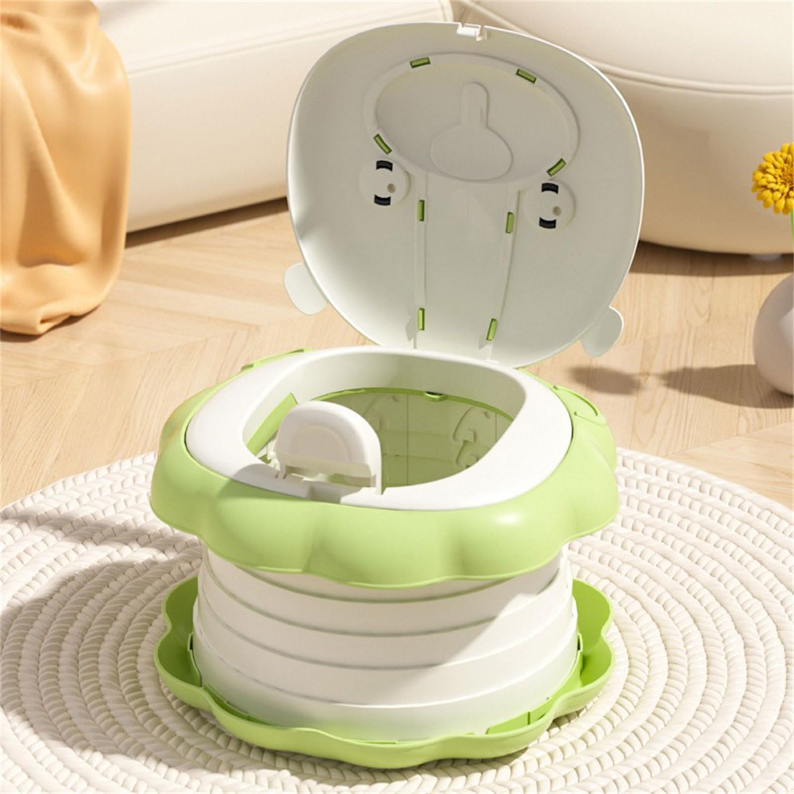 Vasino pieghevole mobile per bambini Vasino portatile per bambini Vasino da viaggio per bambini Vasino pieghevole Vasino per addestramento WC