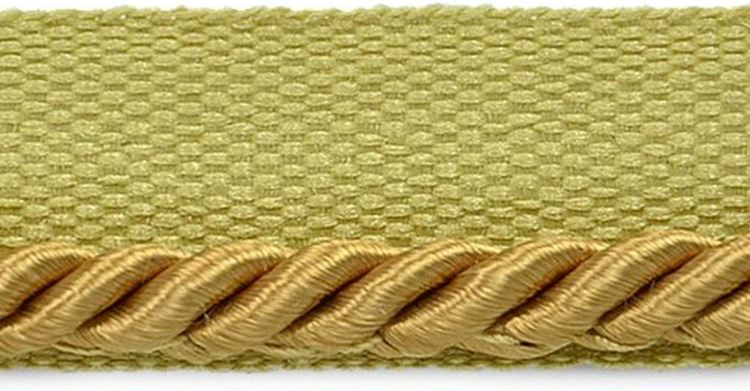 Trims by the Yard Ebony 1/8" Twisted Lip Cord Trim | Red| (20 yard cut)