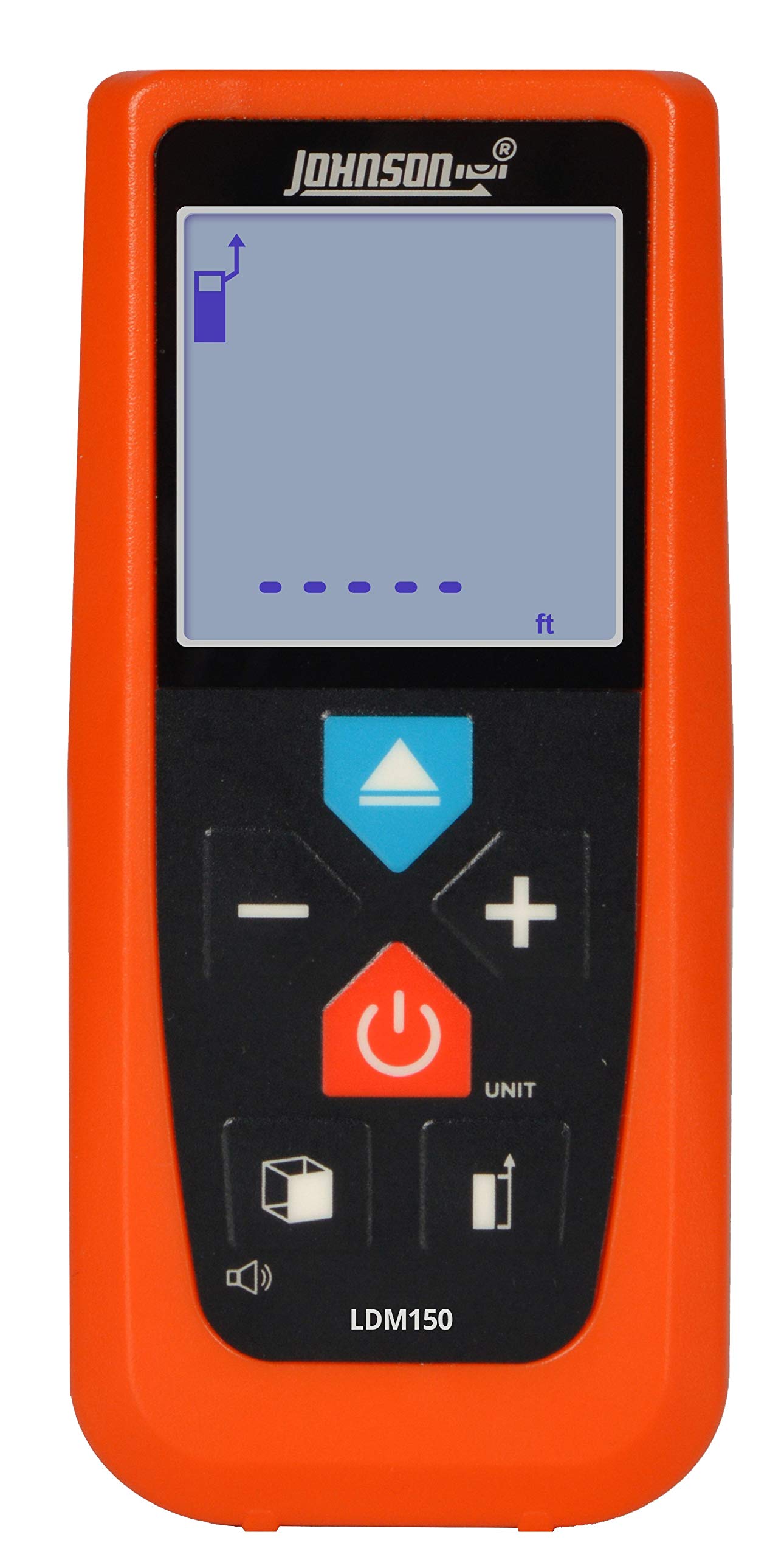 Johnson Level & Tool LDM150 IP54 - Pantalla retroiluminada