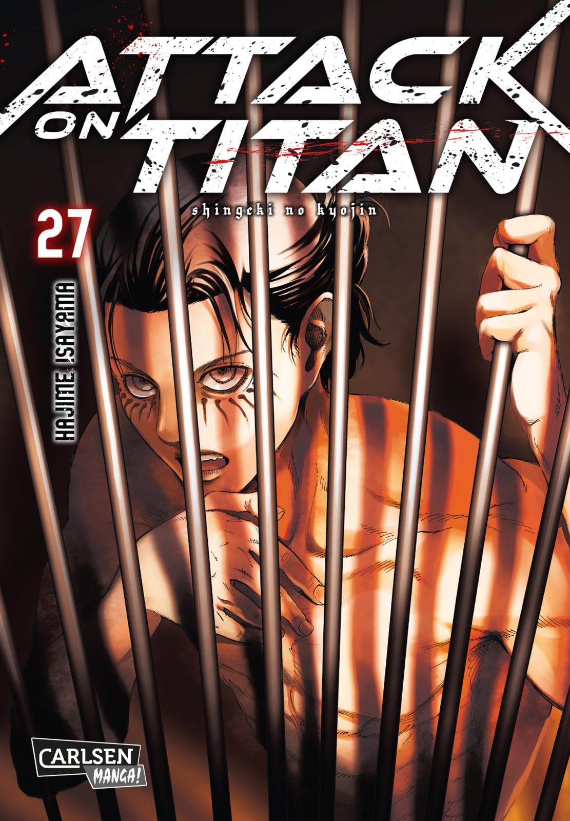 Attack on Titan Manga Volume 27 Deluxe Edition Hardcover
