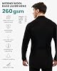 Merino.tech Capa Base 100% Lana Merino para Hombre, Cuello de Tortuga – Suéter de Lana Merino para Hombre 3