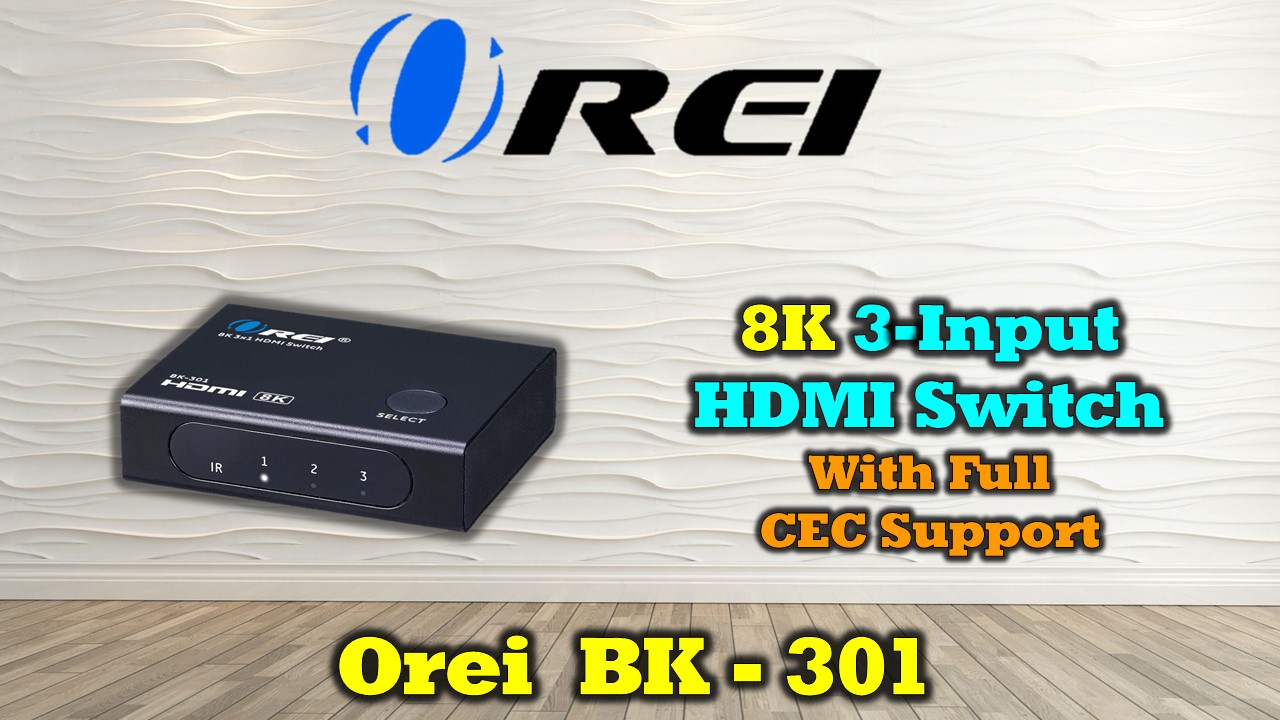 Amazon.com: OREI HDMI Switcher with 4K@120Hz 4:4:4 / 8K@60Hz 4:2:0