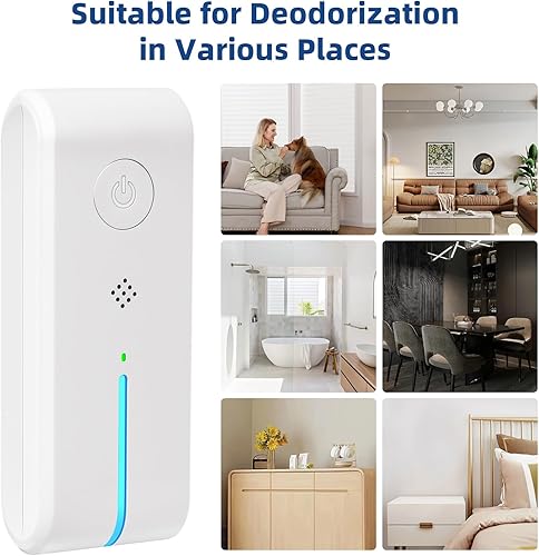 Miniatura 4 de Ionizadores de aire enchufables  ionizador de aire para el hogar, purificador de aire enchufable con luz nocturna negativa sin filtro portátil