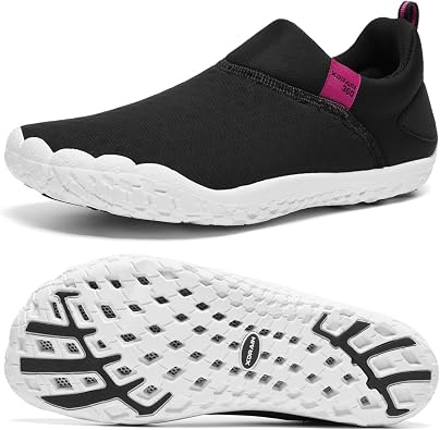 Womens Hydro Barefoot Water Shoes - Ultra Lightweight Drain Sole | Quick-Dry Tech Upper | Beach & River Water Shoe