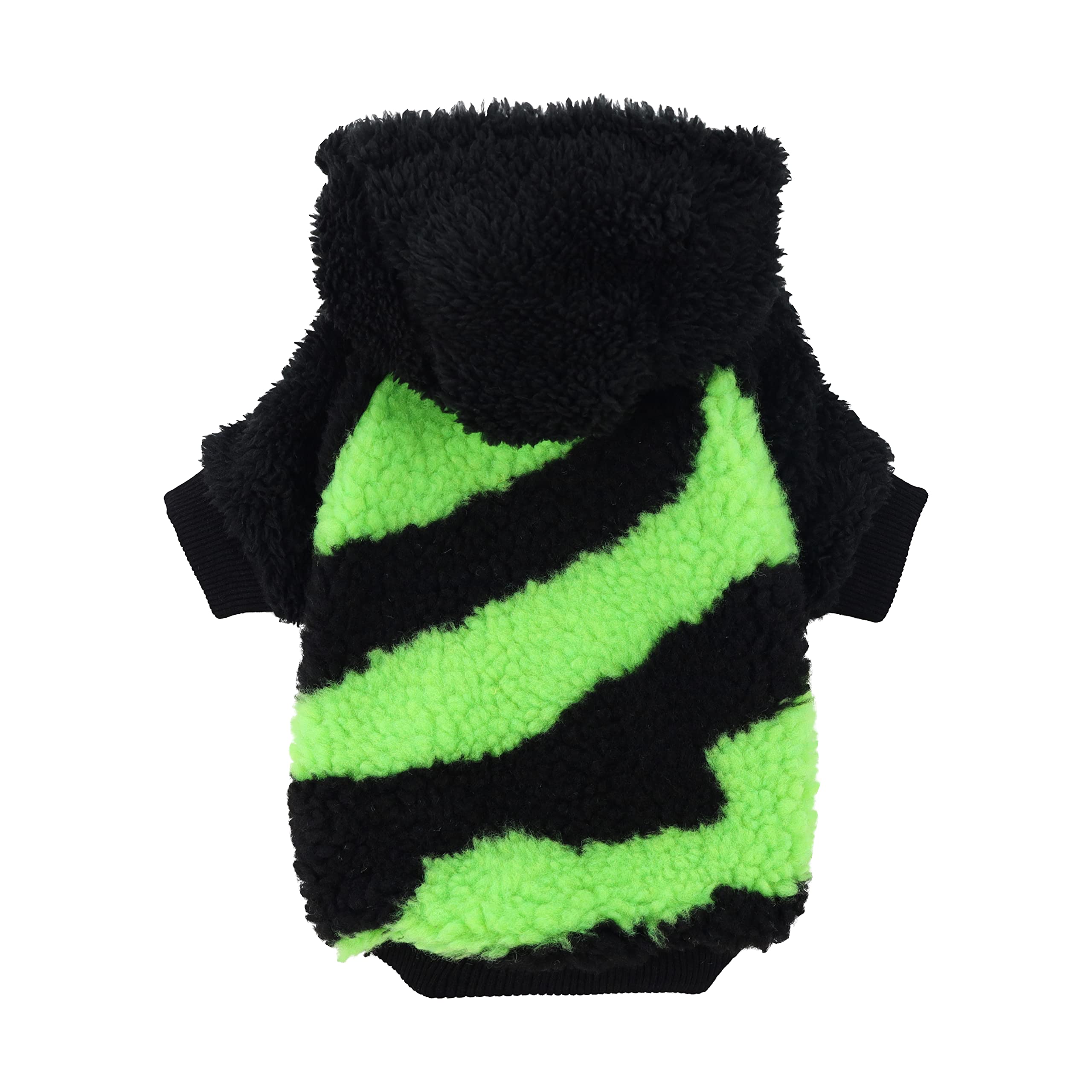 Amazon.com : Fitwarm Camo Sherpa Dog Hoodie, Dog Clothes for Small Dogs  Girl Boy, Pet Winter Coat, Cat Apparel, Lime Green, XL : Pet Supplies