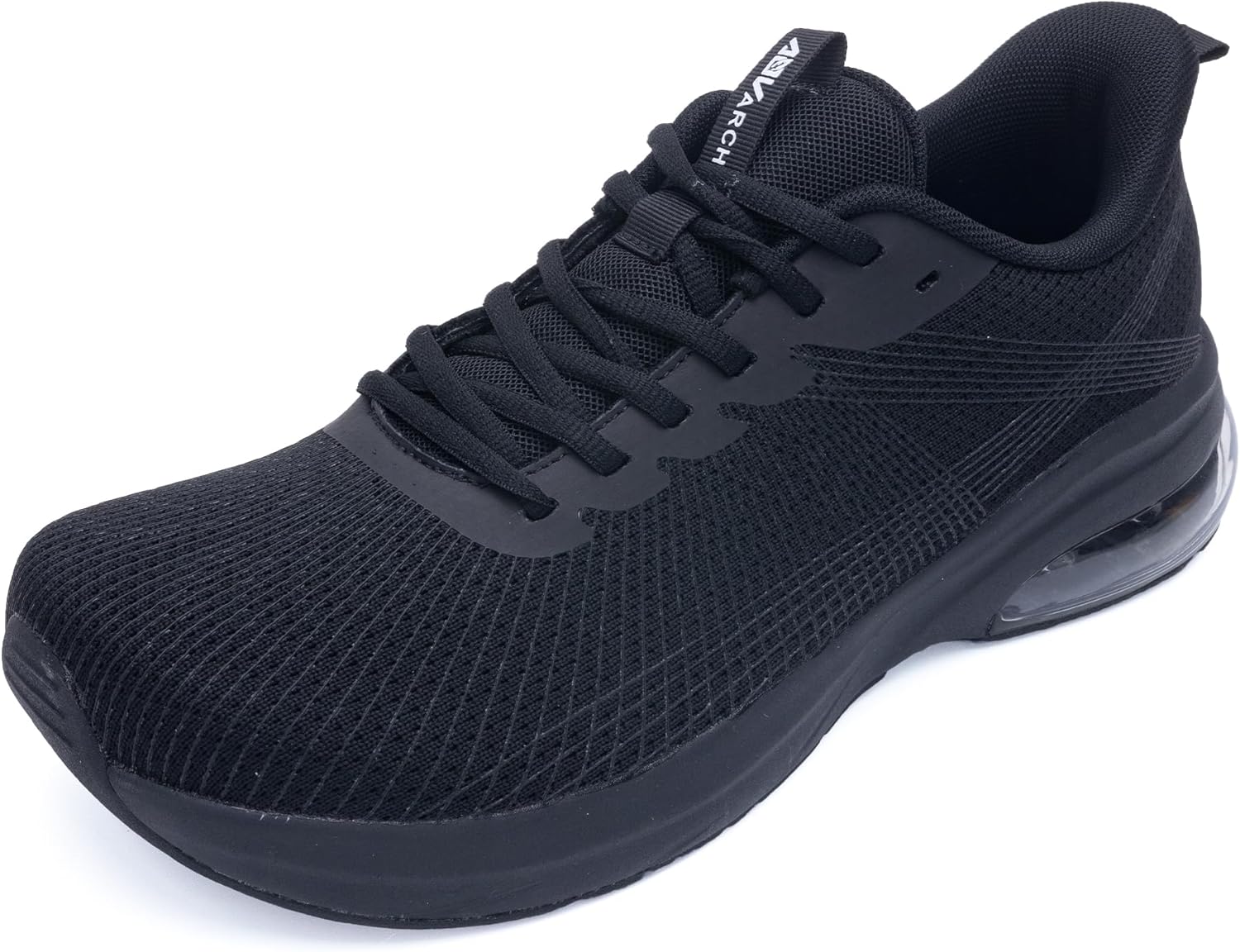 Men's Wide Toe Box Walking Shoes | Arch Support Slip-on Sneakers | Orthotic Shoes for Plantar Fasciitis, Bunions Size 7-13