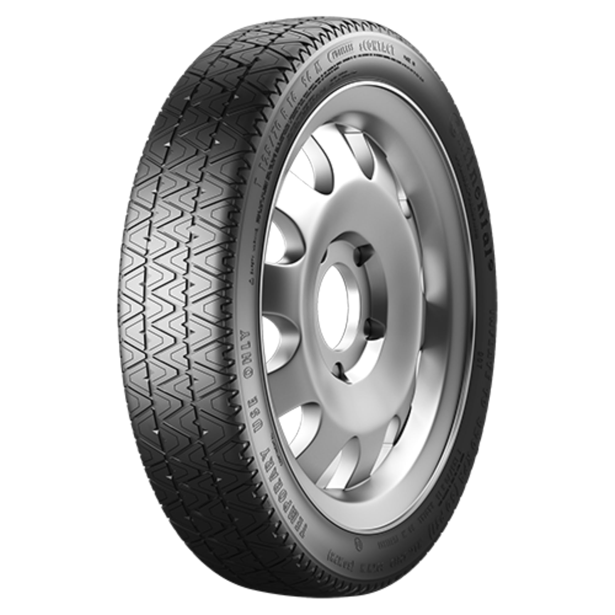 Continental 77998 Pneumatico 135/70 R16 100M Scontact, Neumatico Emergencia- Safety Tire