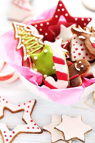 Miniatura 3 de Fox Run Cortadores de galletas de estrella de acero inoxidable, juego de 5 cortadores en forma de estrella