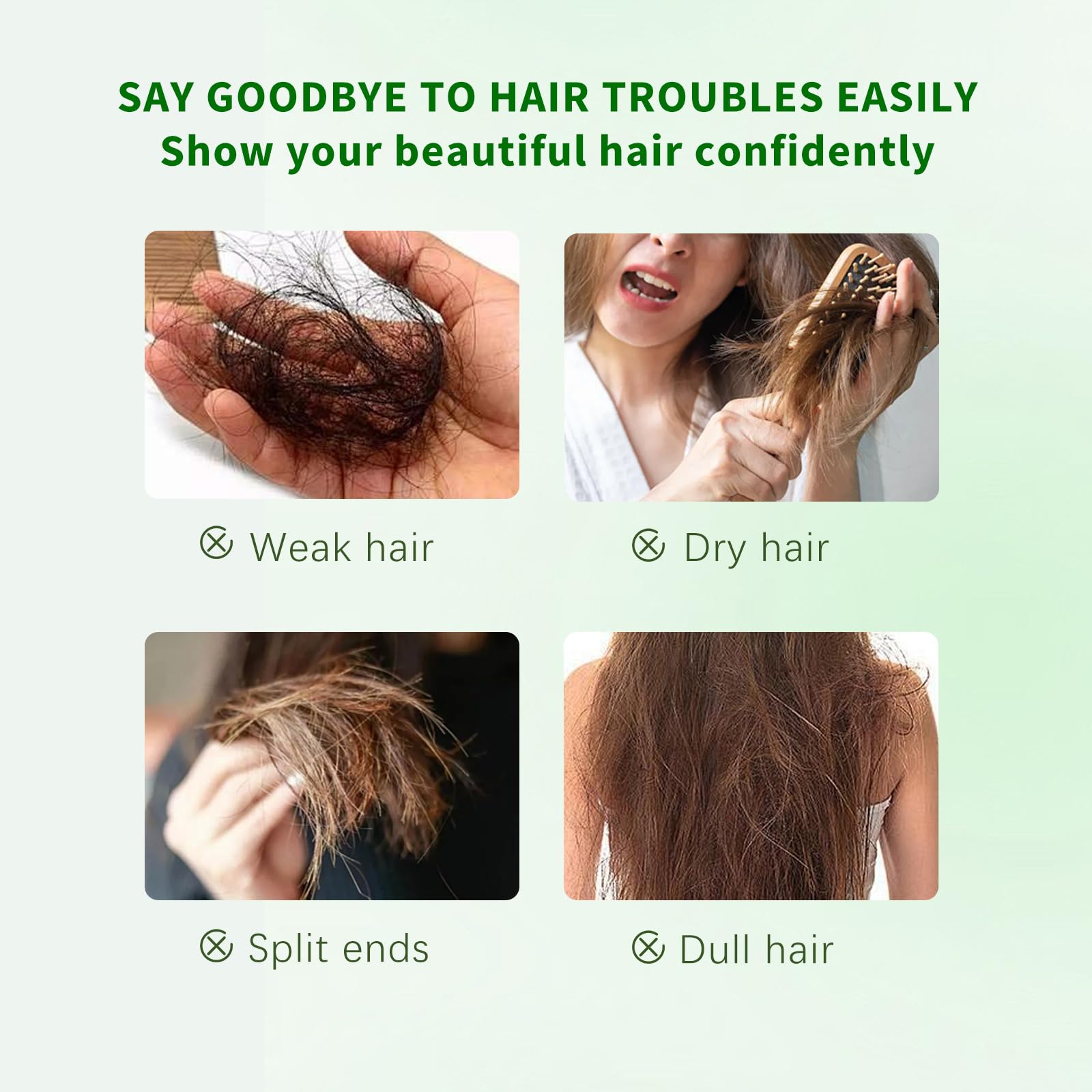 SUPIYA Collagen Hair Mask, Deep Conditioner for Dry Damaged & Frizzy Hair, With Protein, Deeply Locks in Moisture - Image 2