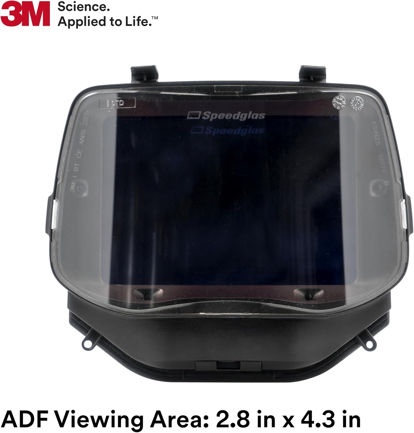 3M Speedglas G5-03 E Welding Helmet 09-0100-P10, Passive Filter, No ADF, Ergonomic, Adjustable Head Suspension