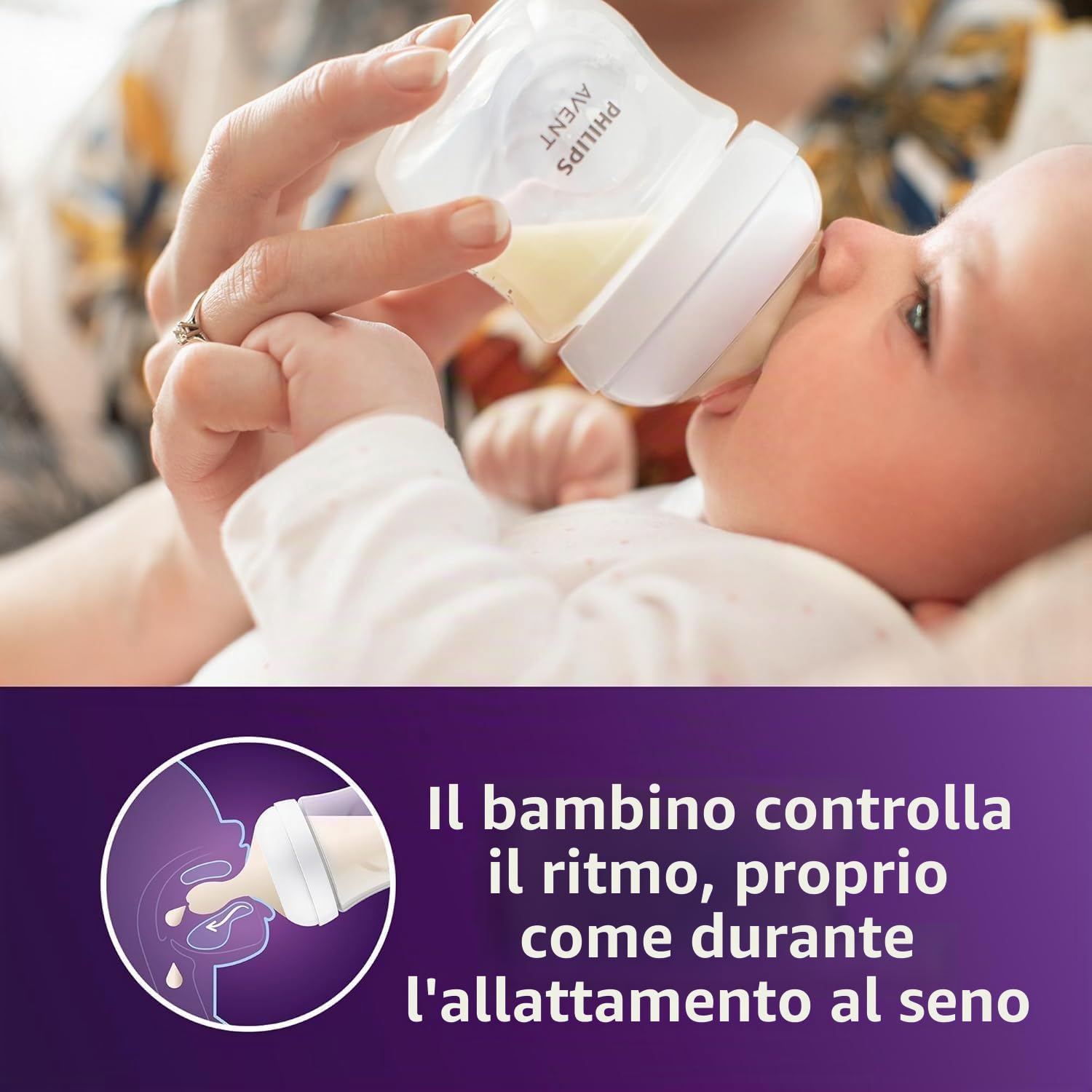 Philips Avent Pompa Tiralatte Manuale (Modello SCF430/10)