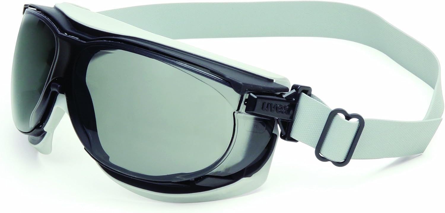 Honeywell Home Uvex S1651D Carbon Vision Safety Eyewear, Black/Grey