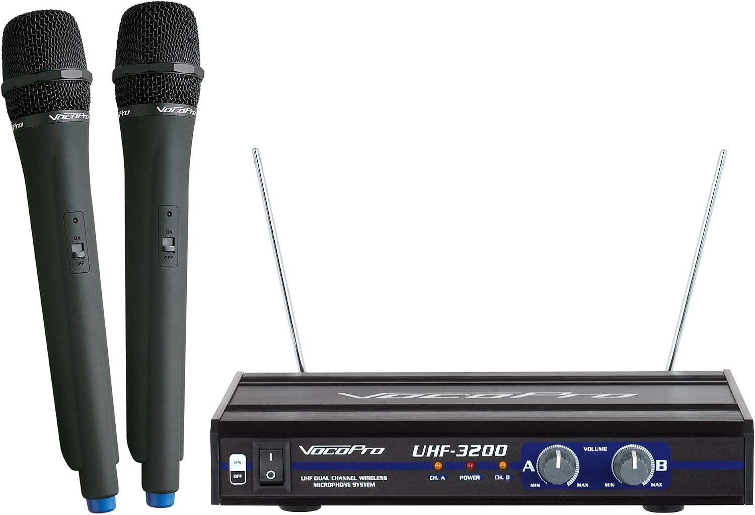 VOCOPRO UHF-3205-9 Wireless Microphone System
