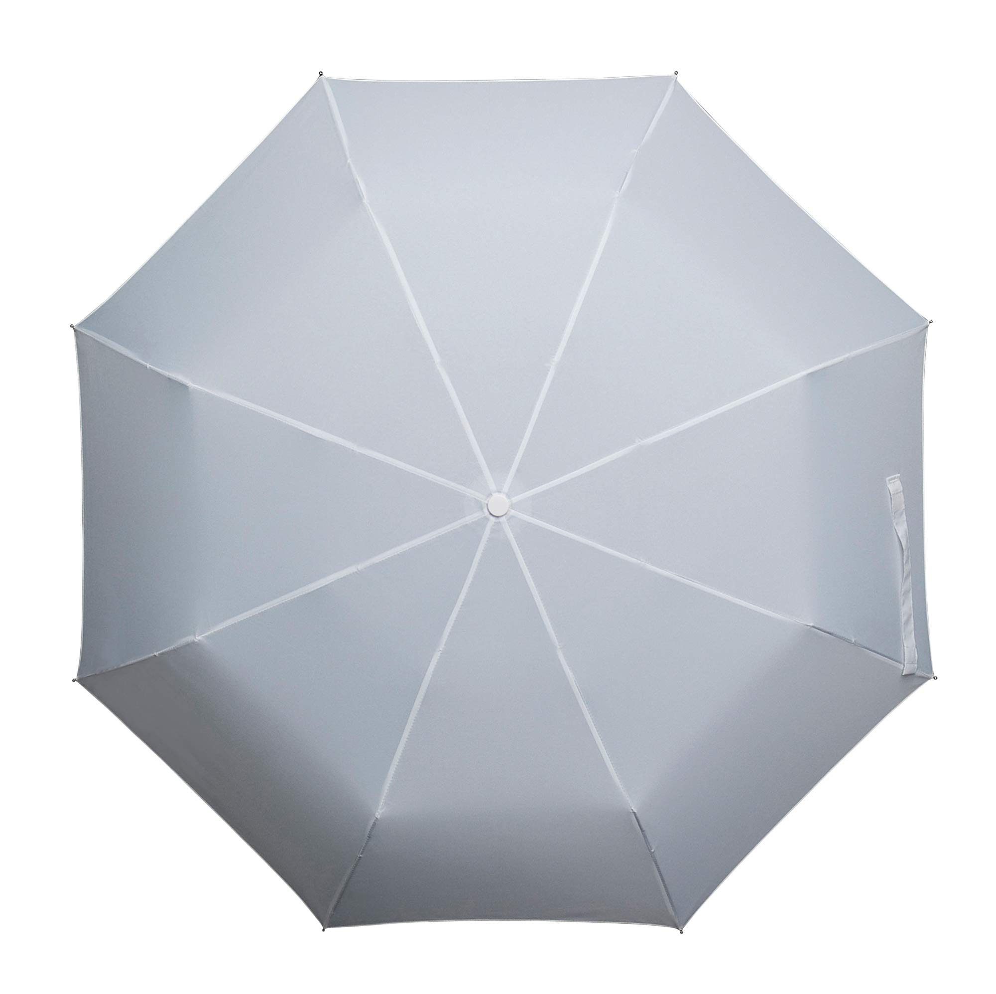 Impliva Minimax Stick Parasol, 100 cm, Biały (Biały), 100 centimeters, Parasol w sztyfcie