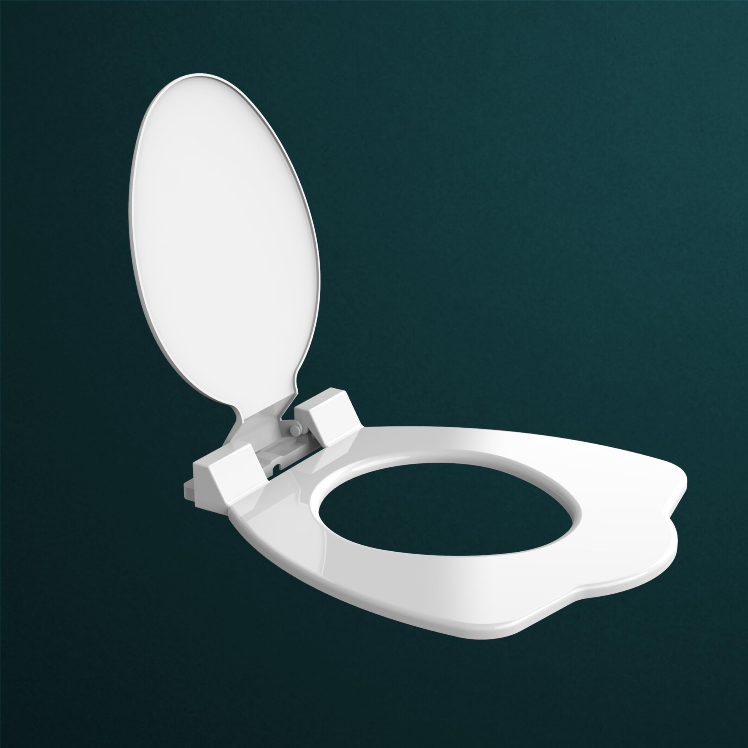 Plantex Anglo Toilet Seat Cover/Indian Toilet Seat/Polypropylene Seat - Pack of 1 (White)-image-27