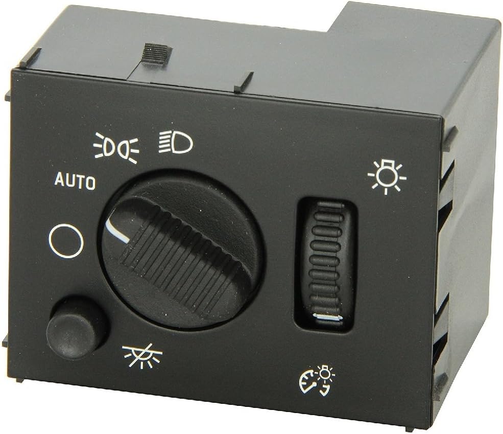 'Headlamp Switch, Dome Switch, Replaces AC Delco D1595G, 15194803,19381535, HLS-1048'