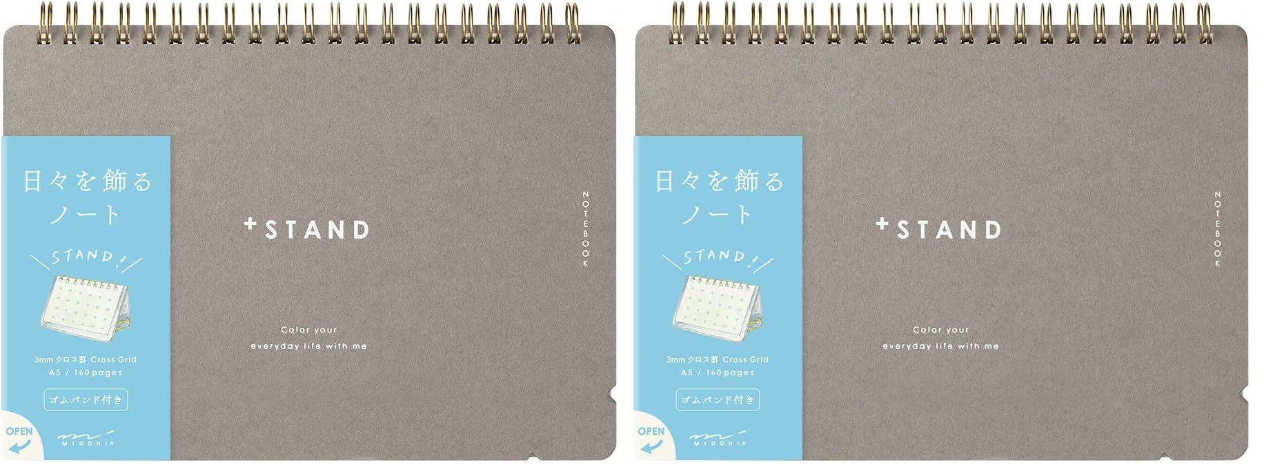 Amazon | DESIGNPHIL ミドリ(MIDORI) ノート A5 プラススタンド クロス