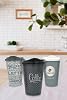 Buffer 3 Piece Coffee Cup Set Decorative Plastic Coffee Casing Cup