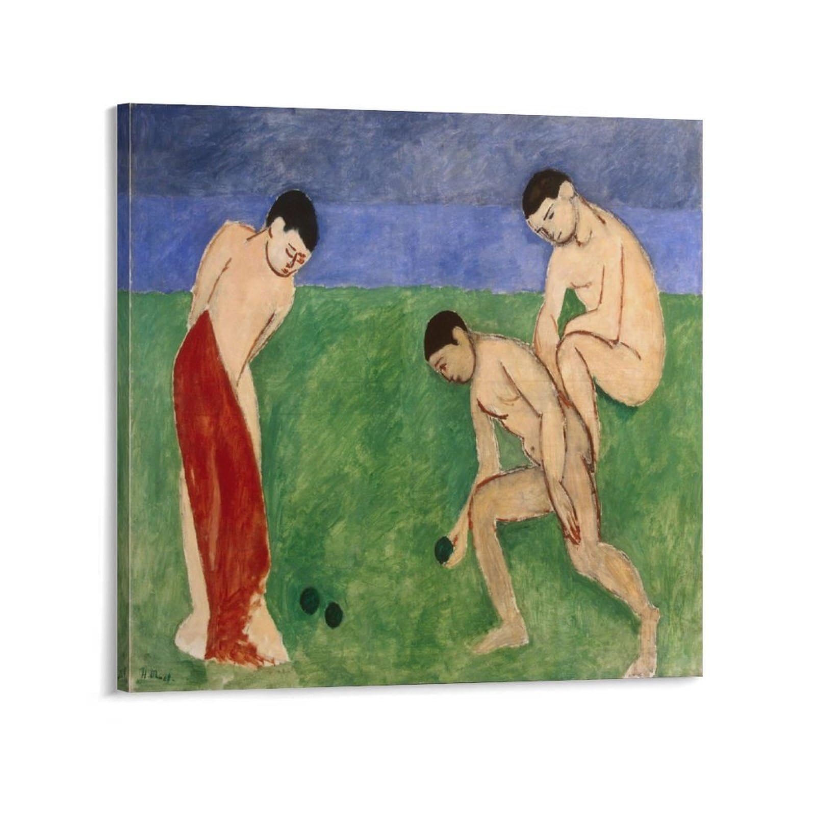Matisse Poster de collection : impression sur toile canvas supérieure 60x60